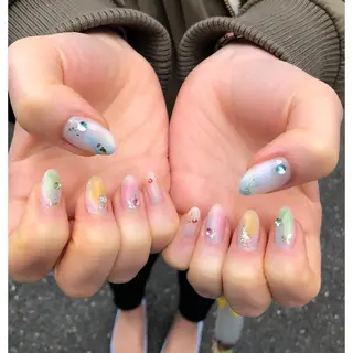 ネイル 中谷 亜佑美のネイルデザイン