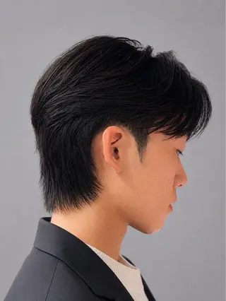 パーマ メンズ レイヤーカット メンズカット坂本翔のヘアスタイル