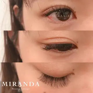 マツエク・マツパ アイブロウ MIRANDA beautyのマツエク・マツパデザイン