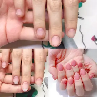 カラー ネイル Q Free nailsのネイルデザイン