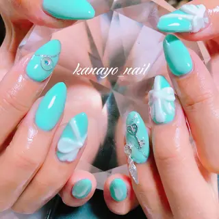 ロング 居田 袈奈代のネイルデザイン