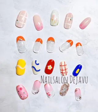 ネイル Nail salon Dejavu 🌿のネイルデザイン