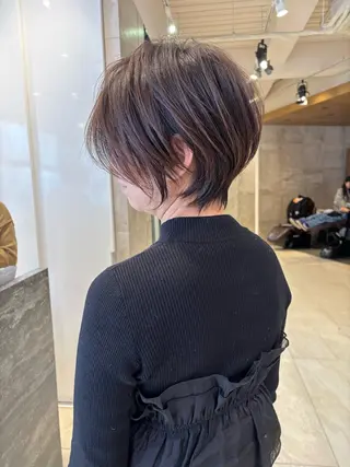 ショート 大人ショート特化/ カットモデル/表参道のヘアスタイル