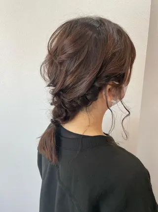 ヘアアレンジ ボブ/髪質改善/ soiナカジママドリのヘアスタイル