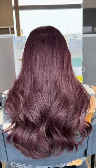 ロング 飛來 藤本のヘアスタイル