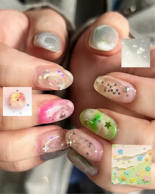 ネイル ASA nail / アート☀︎ニュアンスのネイルデザイン