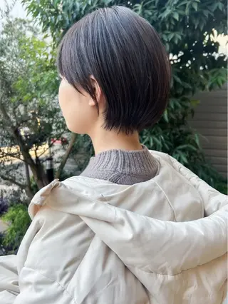 ショート 大阪デザインカラー/ カットモデル募集のヘアスタイル