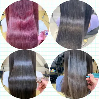 ロング 💕上野美容師☁ ブリーチ💖サワのヘアスタイル