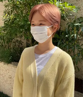 ショート カラー ハイトーン/デザイン hirokiのヘアスタイル