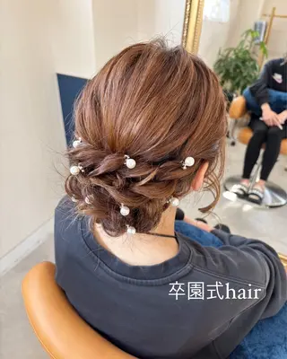 ヘアアレンジ 髪の家 tikiのヘアスタイル