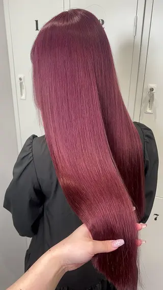 ロング カラー ショート/ウルフ カットモデル募集のヘアスタイル