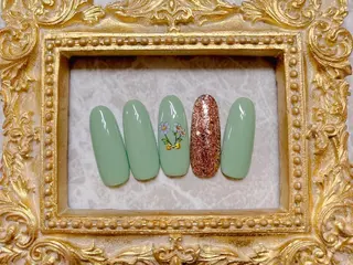 ネイル マジック ミラーのネイルデザイン