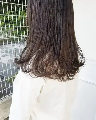 カラー 🙃 透明感カラー/ボブのヘアスタイル