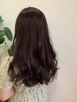 ロング カラー 山本 純大のヘアスタイル