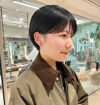 ショート 🌿ショート🌿 パーマ🌿淳平のヘアスタイル