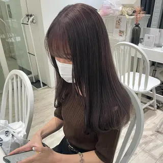カラー ヘアアレンジ/ 暖色🩵hazukiのヘアスタイル