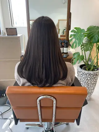 セミロング 丹下 鐘太郎のヘアスタイル