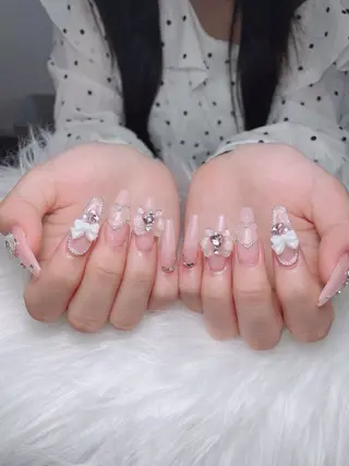 ネイル Sora  Nail 長さ出し専門店のネイルデザイン