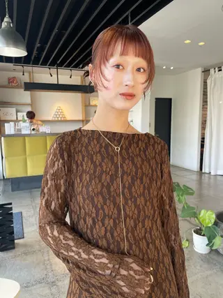 ショート 熊崎 葵のヘアスタイル