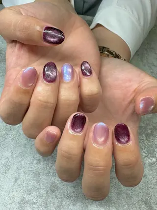 ネイル パラジェルフィルイン マグネット/倉持のネイルデザイン