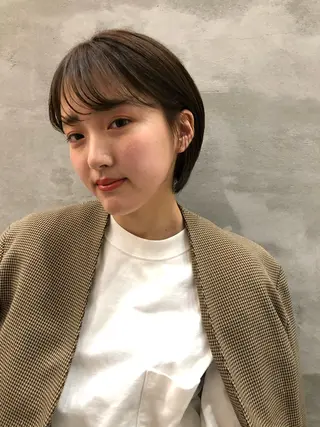 ショート 伊藤 由季のヘアスタイル
