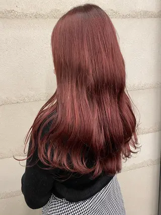 ロング ナガイ アヤのヘアスタイル