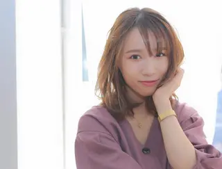 セミロング カラー Culumi クルミ 松井照雄/梅田茶屋町のヘアスタイル