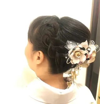 ヘアアレンジ 菊池 栄里奈のヘアスタイル
