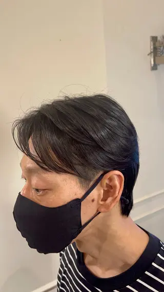 メンズ Ryosuke ブリーチ縮毛矯正特化のヘアスタイル