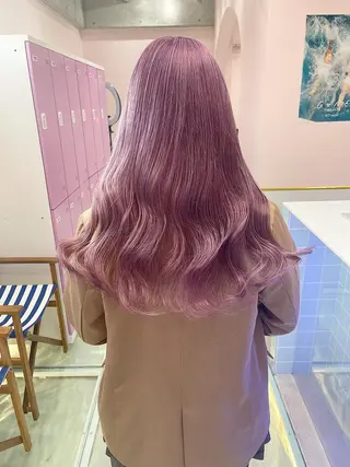 ロング 店長 小池アキトのヘアスタイル