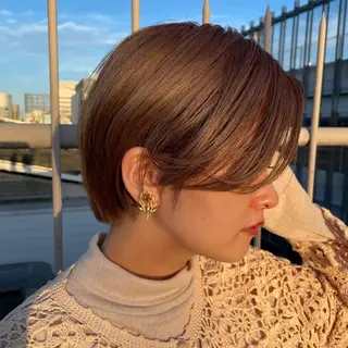 ショート カラー Basis 田口豪司のヘアスタイル