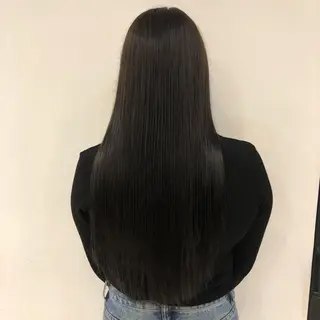 ロング 韓国ヘア 店長NEGIのヘアスタイル