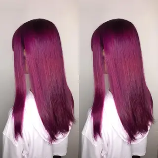 ミディアム カラー 似合わせ/ブリーチ カラー.岡田友仁のヘアスタイル