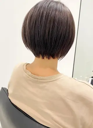 ショート カラー 似合わせ専門美容師 なかじまのヘアスタイル