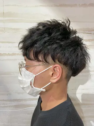 ショート パーマ メンズ Hiro ヒロのヘアスタイル