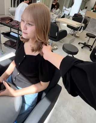 カラー 『最新ヘア・髪革命』 🐬YUYA🐬のヘアスタイル