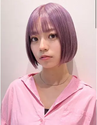 ショート カラー 髪質改善/似合わせ/ 艶髪🧡‬‪田中颯士のヘアスタイル