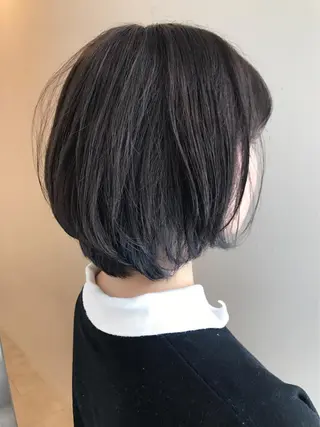 ショート カラー 【髪質改善】 梅田　聡のヘアスタイル