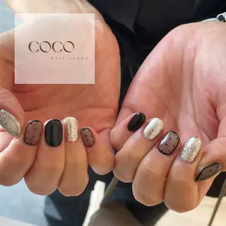 ネイル NAIL SALON / 耳ツボ HBLのネイルデザイン