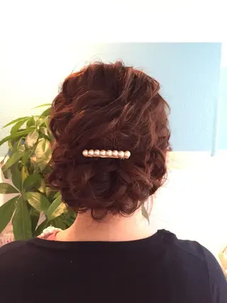 ショート ミディアム セミロング ロング カラー パーマ ヘアアレンジ まつエク 早朝✨ヘアセット 着付け/清水玲歌のヘアスタイル