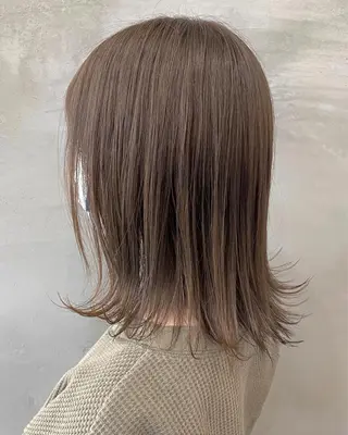 セミロング カラー 🫧透明感カラー🫧 OIKAWAのヘアスタイル