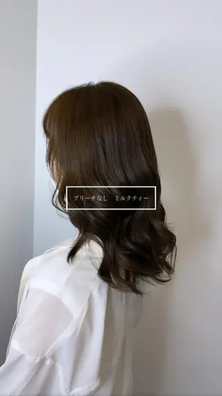 ロング 縮毛矯正/髪質改善/ HARUのヘアスタイル