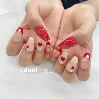 ロング ネイルJaol 池袋のネイルデザイン