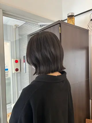 ミディアム 【韓国レイヤー特化 ハッシュカット】のヘアスタイル