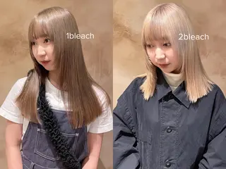 ロング カラー Zina難波/ 韓国ヘア🐰mikuのヘアスタイル