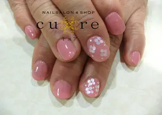 ショート ネイル ネイルサロン Cureのネイルデザイン