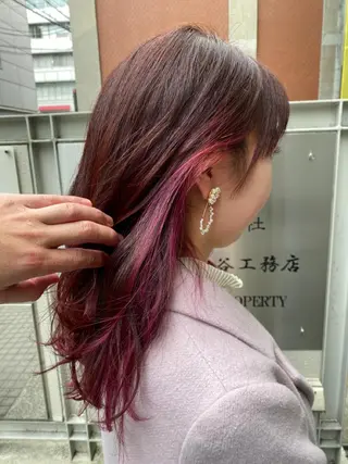 ロング 若宮 宣弘のヘアスタイル