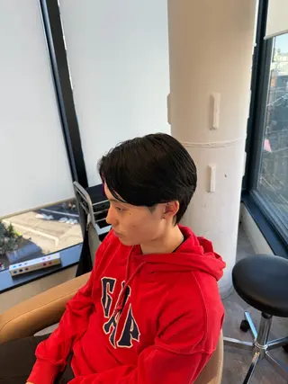 ショート パーマ メンズ 下北沢／メンズ/ メンズパーマ/優樹のヘアスタイル