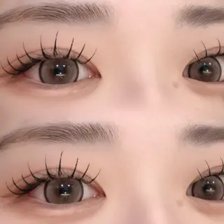 マツエク・マツパ 🇰🇷韓国スタイル /束間まつげ🎀ミキのヘアスタイル