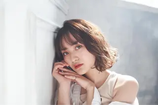 ミディアム 【髪質改善】 梅田　聡のヘアスタイル